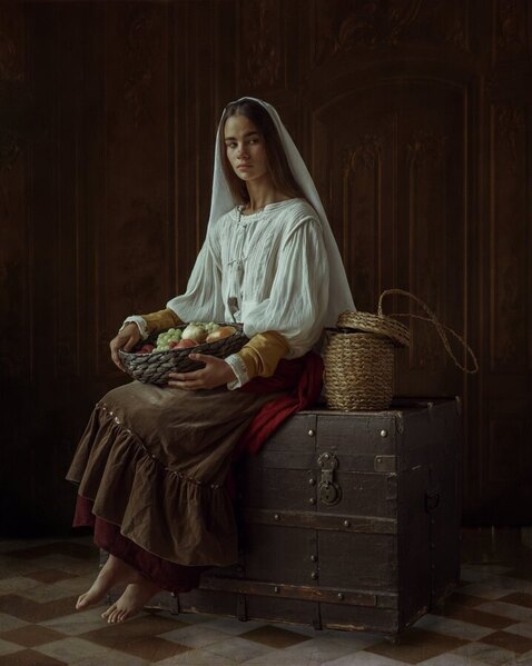 Photograph Albina Bougartchev Italian Girl on One Eyeland